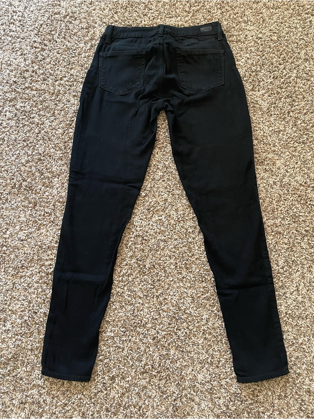 PAIGE Verdugo Ultra Skinny Jeans Women’s Size 29 Black Denim Mid Rise Stretch - Picture 2 of 11